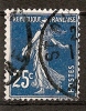 Frankreich 1906/1920 - Michel 119a O - Used Stamps