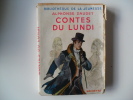 Ancien Et Rare CONTES DU LUNDI Alphonse Daudet Hachette Jacquette Papier Illustrations Jean Reschofsky - Bibliothèque De La Jeunesse