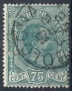 1884-86 REGNO USATO PACCHI POSTALI 75 CENT - RR10182 - Paketmarken