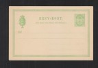 Denmark Stationery 5 Öre Unused - Postal Stationery