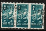 SOUTH AFRICA  Scott #  90  VF USED Strip Of 3 - Otros & Sin Clasificación