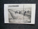 A-1-4-400 Carte Photo Ramscappelle Les Inondations Devant La Tranchée Du Chemin De Fer - Otros & Sin Clasificación