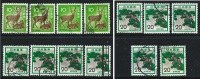 ● JAPAN 1971 / 72 - Daino / Pino - N.° 1033 / 34 Usati  - Cat. ? € - Lotto N. 107 /08 - Gebraucht