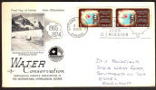 Cov436 Canada, Water Conservation, International Hydrological Decade 1965-74, FDC - Briefe U. Dokumente