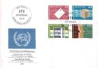 Schweiz / Switzerland - Mi-Nr UPU 10/13 FDC (o035) - Dienstzegels