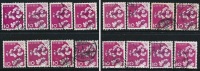 ● JAPAN 1961 - FIORI - N.° 677 Usati, Serie Completa - Cat. ? € - Lotto N. 177 / 78 - Gebraucht