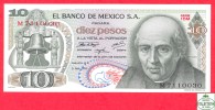 Mexico 10 Pesos 1971 - UNC- Banknote / Mexique / Billet - Papier Monnaie - Mexiko