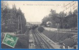 CPA - HAUT DE SEINE - MEUDON - LE VAL FLEURY ET LE VIADUC - VOIE FERREE ET LE TRAIN - J.L.C. / 23 - Meudon