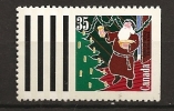 Canada 1991 N° 1216 ** Courants, Noël, Père Noël Dans Le Rue, Clochette, Bassine, Guirlande, Sapin - Ungebraucht