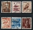 ● JAPAN 1952 - ORDINARIA - N.° 506 / 511 Usati , Serie Completa - Cat. ? € - Lotto N. 261 - Oblitérés