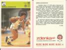 SPORT CARD No 231 - ZORICA ĐURKOVIĆ, Yugoslavia, 1981., 10 X 15 Cm - Tarjetas