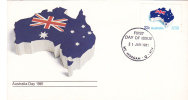 AUSTRALIA DAY, 1981, COVER FDC, AUSTRALIA - Brieven En Documenten