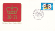 BIRTHDAY OF QUEEN ELIZABETH II, 1981, COVER FDC, AUSTRALIA - Covers & Documents