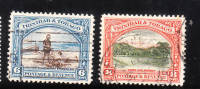 Trinidad & Tobago 1935-37 Lake Scenery Waterfall Used - Trinidad & Tobago (...-1961)