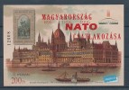 1996. Hungary's NATO Accession - Commerorative Sheet :) - Commemorative Sheets