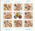 Yugoslavia MNH Scott #1949 Sheet Of 8 Plus Centre Label - 1988 Seoul Olympics Yugoslavian Medal Winners - Blocks & Sheetlets