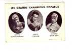 301B)- Sport - LES GRANDS CHAMPIONS DISPARUS - Boxe