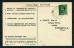 1937 Thunderstorm Report Ashford Kent Postcard - Lettres & Documents