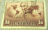 Australia 1934 Hermes 1s6d - Used - Usados