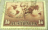 Australia 1934 Hermes 1s6d - Used - Gebraucht