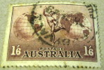 Australia 1934 Hermes 1s6d - Used - Usados