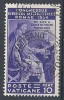 1935 VATICANO USATO CONGRESSO GIURIDICO 10 CENT - RR10288-2 - Usados