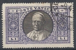 1933 VATICANO USATO MEDAGLIONI 1 LIRA - RR10289-2 - Used Stamps