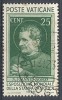 1936 VATICANO USATO STAMPA CATTOLICA 25 CENT - RR10291 - Used Stamps