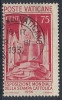 1936 VATICANO USATO STAMPA CATTOLICA 75 CENT - RR10291 - Used Stamps