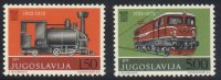 A01 - Yugoslavia - 1972 - SG 1526/27 - Locomotives Trains Railways - MNH - Unused Stamps