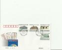 CHINA 1996 - FDC CENTENARY BIRTHDAY OF POST OF CHINA  W/4 STAMPS OF 10-20-50-100 Y - POSTMARKED MAR  20,1996 RE 219 - 1990-1999