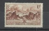 FRENCH OCEANIA 1947 - LANDSCAPE 10 - UNUSED NO GUM - Neufs