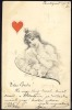 Playing Cards      1901     Old Postcard - Playing Cards