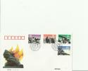 CHINA 1995 - FDC 50TH ANNI.VICTORY WAR ON JAPAN & FASCISM W 4 STAMPS 10-50-60-100 Y POST SEP 3, 1995 REF 269 - ...-1979