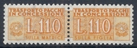 1955-81 ITALIA PACCHI IN CONCESSIONE STELLE 110 LIRE MNH ** - RR10348-3 - Concessiepaketten