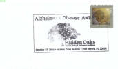 UNITED STATES, 2008, Alzheimer´s Disease Awareness, Cover, Sc. 4358 - Lettres & Documents