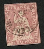 SUISSE -  N°  28 B -  Y & T -  O - Used Stamps