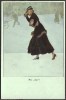 "A Walk In The Snow"  Illustrated By  'Brynolf Wennerberg',   C1920.       G- 135 - Wennerberg, B.