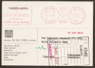 Portugal EMA Cachet Rouge Librarie Sá Da Costa 1978 Meter Stamp Bookstore - Maschinenstempel (EMA)