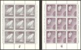 Yugoslavia 1974 Mi# 1565-1566 ** MNH - 2 Kleinbogen -Opening Of First Satellite Ground Station In Yugoslavia At Ivanjica - Unused Stamps