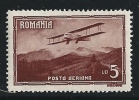 ● ROMANIA 1931 - Posta Aerea  N.° 16 Nuovo *  - Cat. ? €  - Lotto N. 2023 - Unused Stamps