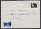 Denmark 1993 Cover W. Christmas Seal VIBORG JUL 1993 Latinerhaven Label Vignette - Storia Postale