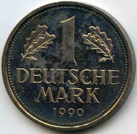 Allemagne Germany 1 Mark 1990 J UNC J 385 KM 110 - 1 Mark