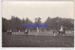 Hippisme - Carte Photo - Course - Coup De Chapeau II à Bunel - E. Carré - Horse Show