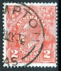 Australia 1931-1936 King George V C Of A Wmk 2d Red Used - LEMPTON Tasmania - Used Stamps