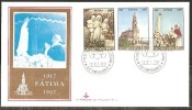 VATICAN VATICANO VATIKAN FDC 13.10.67 Marien-Erscheinung Fatima 1967 - Covers & Documents