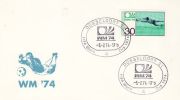 GERMANY 1974 WORLD CUP  POSTMARK - 1974 – Westdeutschland