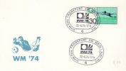 GERMANY 1974 WORLD CUP  POSTMARK - 1974 – Allemagne Fédérale