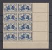 Yvert 32 ** Neuf Sans Charnière Bloc De 8 Gomme Altérée Et Points De Rouille - Unused Stamps