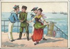 CHROMO Biscuits LEFEVRE UTILE  ( Soldat Russe Cosaque Marin Chapeau Costume Bateau Marine  ) NANTES 44 Loire Atlantique - Sonstige & Ohne Zuordnung